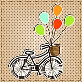 ποδήλατο μπαλόνια
